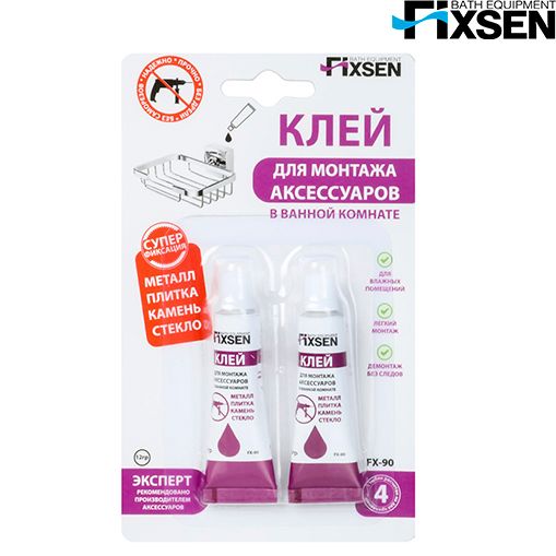 Клей для монтажа аксессуаров Fixsen FX-90 6933 фото